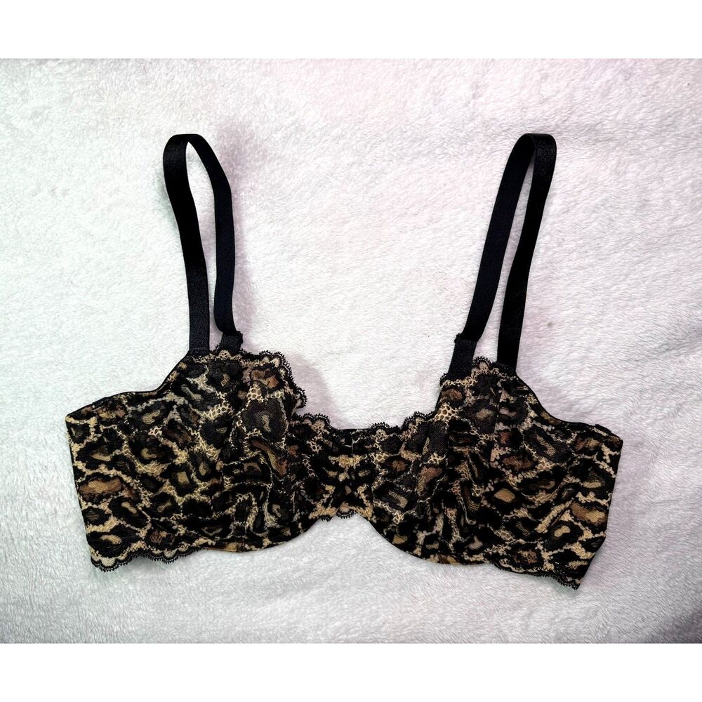 Savage X Fenty On The Prowl Unlined Lace Balconette Bra | 38D